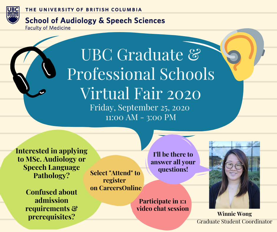 2020 UBC Graduate & Professional Schools Virtual Fair | School Of ...