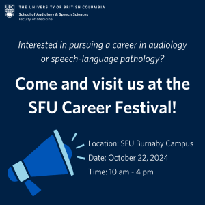 Visit us at the SFU Career Festival on October 22!